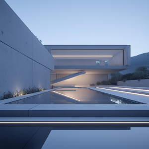 minimalist villa
