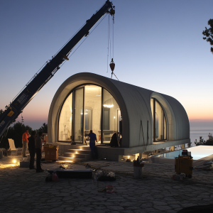 pre-fab villas