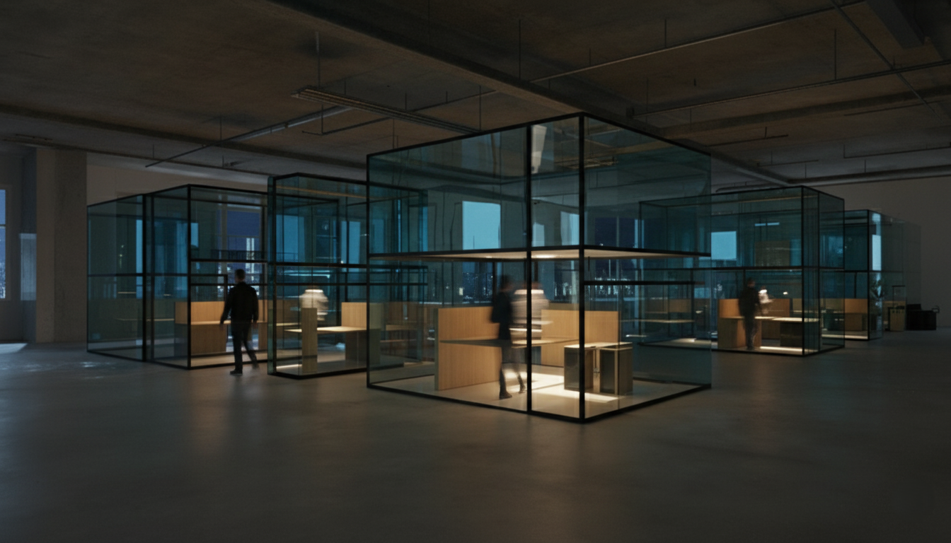 cubebox plexiglass rooms, modern