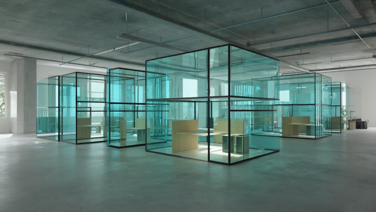 cubebox plexiglass rooms , modern